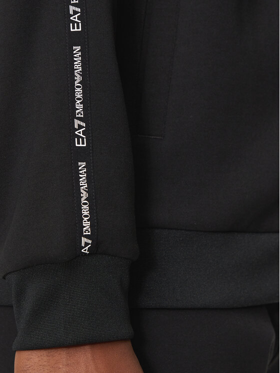 EA7 Emporio Armani EA7 Emporio Armani Mikina 6DPM91 PJZZZ 1200 Čierna Regular Fit