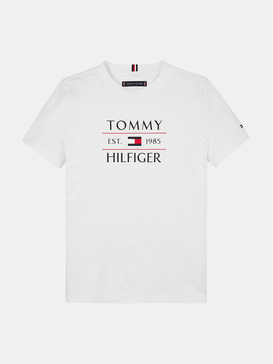 Tommy Hilfiger Tommy Hilfiger T-shirt KB0KB09538 D Bijela Regular Fit