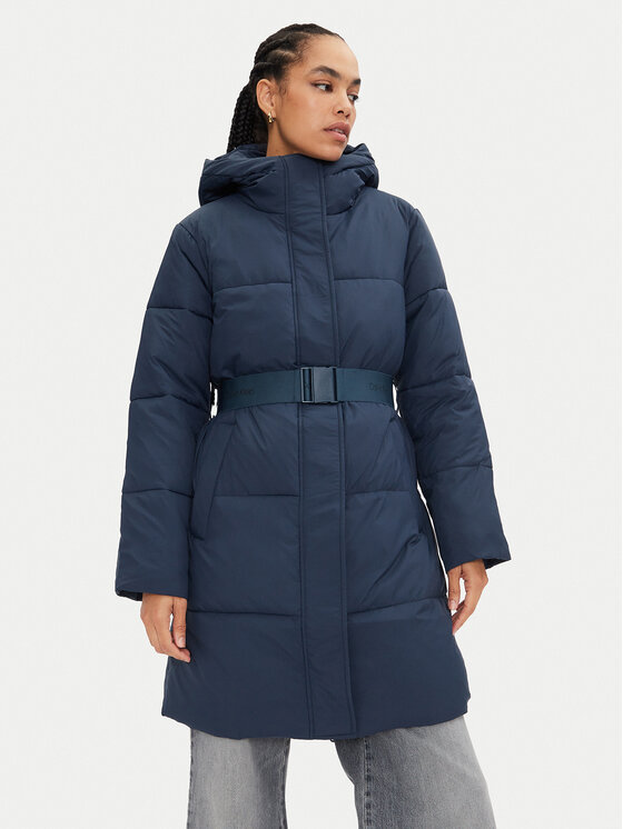 Calvin Klein Jeans Calvin Klein Jeans Geacă de iarnă J20J224122 Bleumarin Relaxed Fit