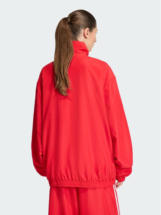 adidas adidas Bluza FIREBIRD ADILENIUM Czerwony Regular Fit