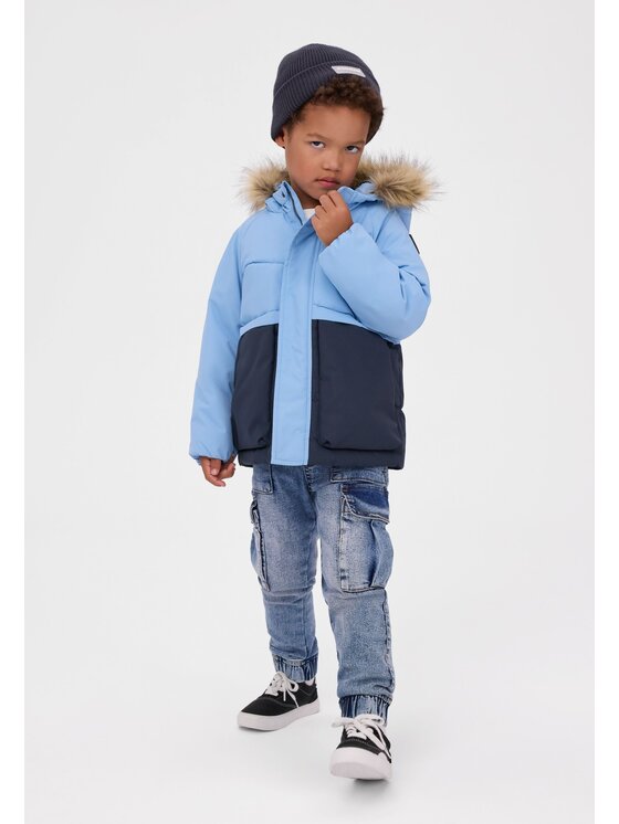 minoti minoti Kurtka zimowa 33COAT202 Niebieski jasny Parka Fit