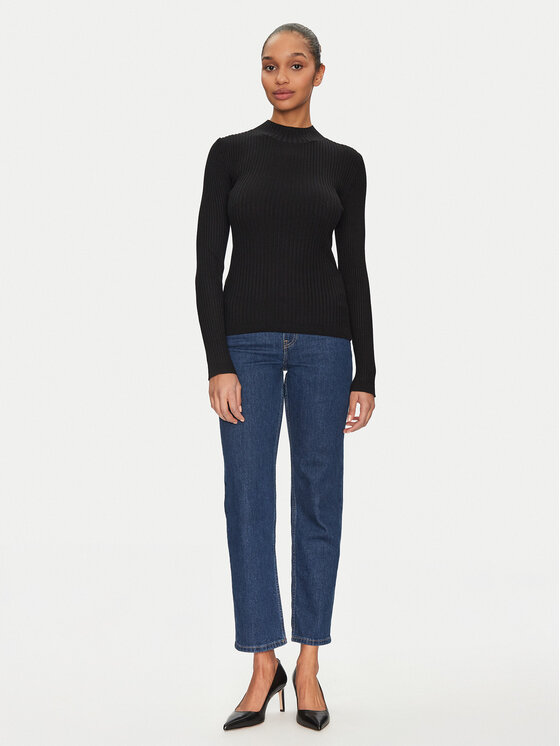 Morgan Morgan Sweater 251-MLACY Fekete Slim Fit