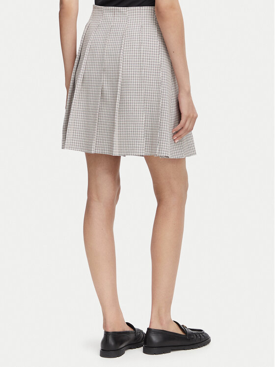 HUGO HUGO Plisuotas sijonas Ranike 50566905 Smėlio Regular Fit