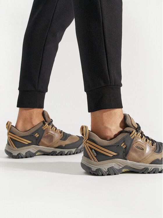 Keen Keen Trekking čevlji Ridge Flex Wp M 1025667 Rjava