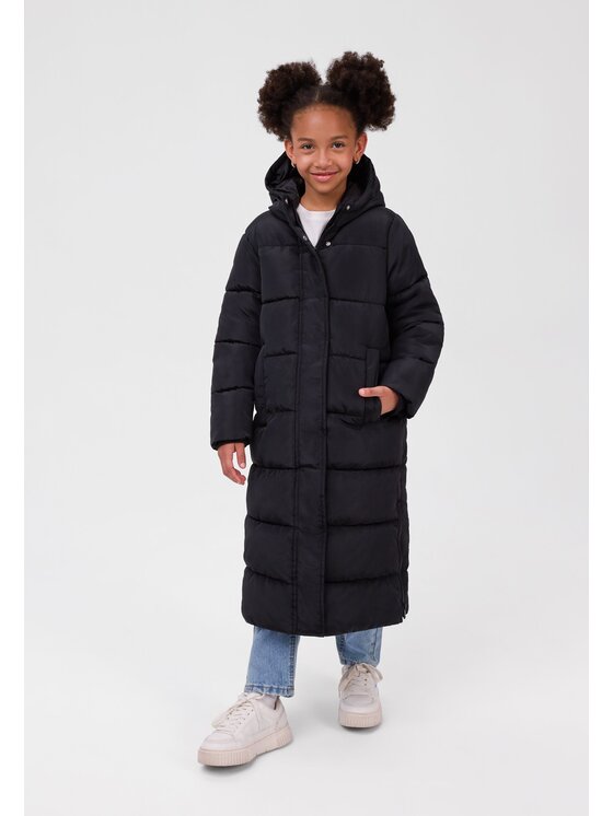 minoti minoti Kurtka zimowa 32COAT185 Czarny Longline Fit