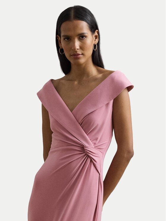 LAUREN RALPH LAUREN LAUREN RALPH LAUREN Večerné šaty 253863940023 Ružová Slim Fit