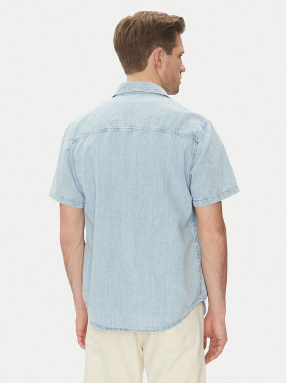 Calvin Klein Jeans Calvin Klein Jeans Jeans srajca J30J327180 Modra Regular Fit