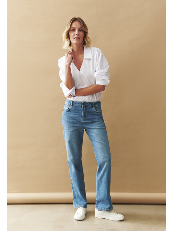 TATUUM TATUUM Jeansy LASSI Modrá Straight Fit