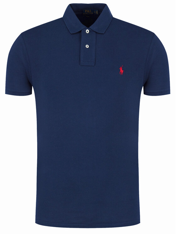 Polo Ralph Lauren Polo Ralph Lauren Pólóing Core Replen 710795080 Sötétkék Slim Fit