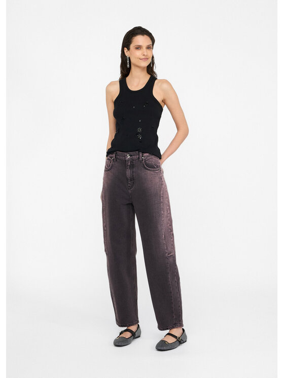 Liu Jo Liu Jo Jeansy MF5254D4927C3810 Czarny Carrot Fit