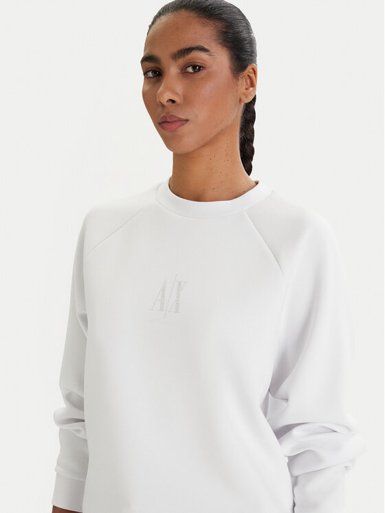 Armani Exchange Armani Exchange Sweatshirt XW000826 AF13397 U0002 Weiß Regular Fit