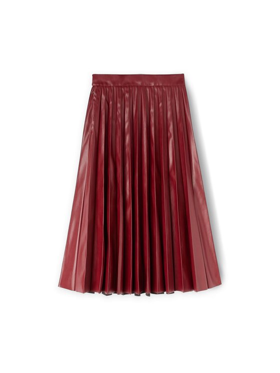 Motivi Motivi Spódnica midi 1253Q001113N026 Bordowy Regular Fit