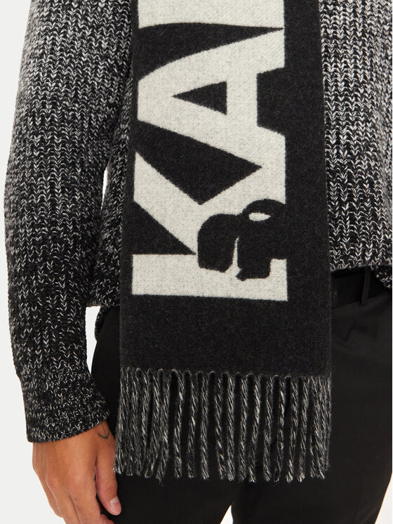 KARL LAGERFELD KARL LAGERFELD Κασκόλ 246W3309 Μαύρο
