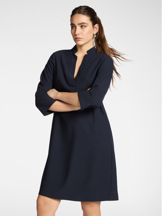 Elena Mirò Elena Mirò Sukienka codzienna 7088P000300N034 Niebieski Regular Fit