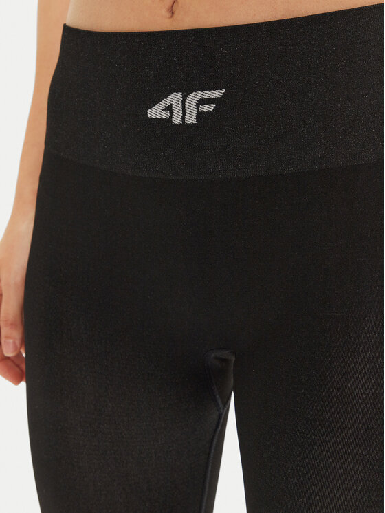 4F 4F Termalno donje rublje 4FWAW24USEAF159 Crna Slim Fit