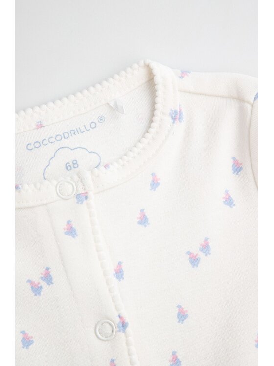 Coccodrillo Coccodrillo Dupačky ZC6104102FGN-003 Krémová Regular Fit