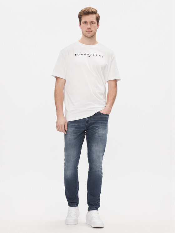 Tommy Jeans Tommy Jeans Jeans hlače Austin Slim Tprd Ah5168 DM0DM18163 Mornarsko modra Slim Fit