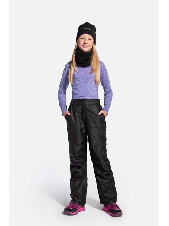 Lemon Explore Lemon Explore Spodnie narciarskie ZL4119601OSG-021 Czarny Regular Fit