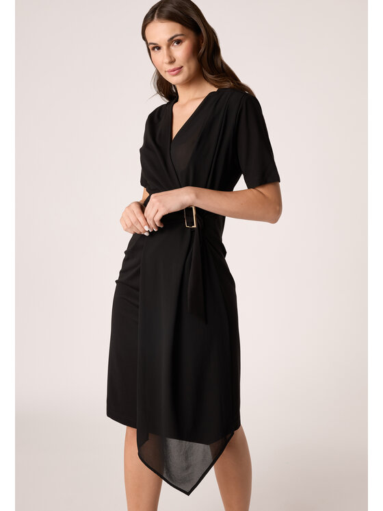 QUIOSQUE QUIOSQUE Každodenné šaty QUIOSQUE 4SC003299 Čierna Regular Fit