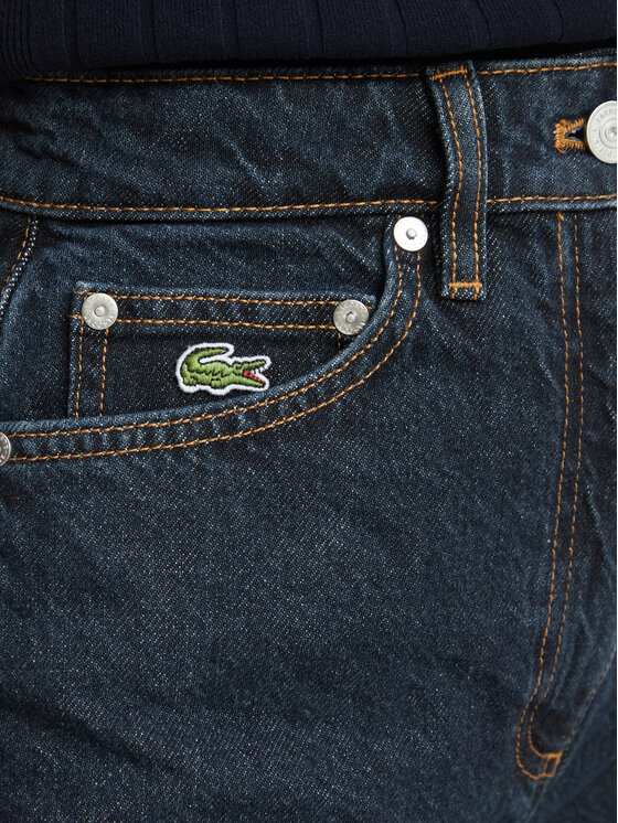 Lacoste Lacoste Jeansy HF8402 Niebieski Wide Fit