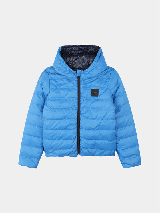 BOSS Boss Pūkinė striukė J26516 S Tamsiai mėlyna Regular Fit