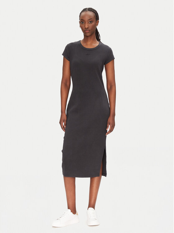 BOSS BOSS Igapäevane kleit 50536979 Must Regular Fit