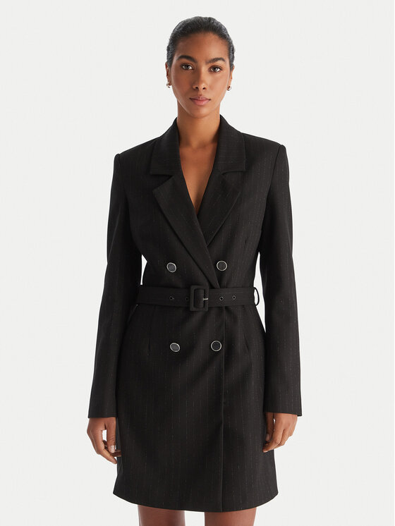 Guess Guess Sacou W5BK54 W2422 Negru Regular Fit