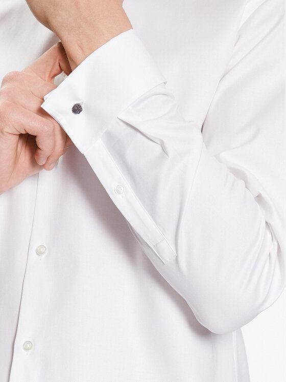 BOSS Boss Camicia 50480101 Bianco Slim Fit