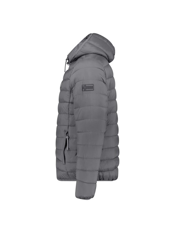Geographical Norway Geographical Norway Kurtka puchowa WZ5179H/GN-GRIS FONCÉ Szary Regular Fit