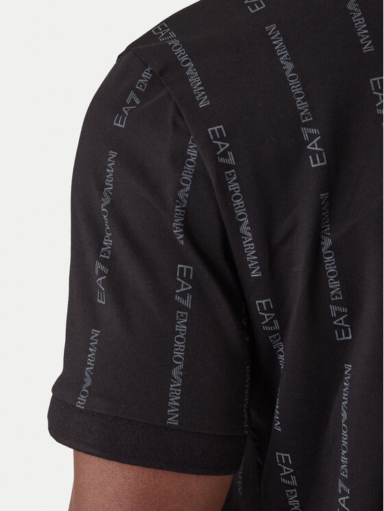 EA7 Emporio Armani EA7 Emporio Armani Tričko 7M001391 AF12874 FC039 Čierna Regular Fit