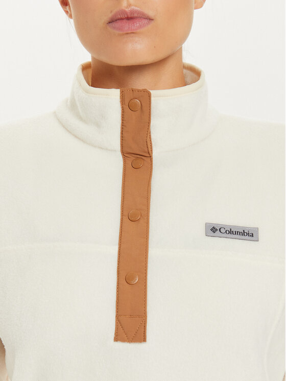 Columbia Columbia Felpa di pile Benton Springs™ 2085651 Écru Regular Fit