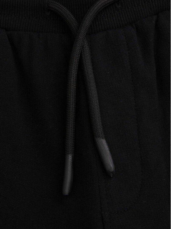 Coccodrillo Coccodrillo Športové kraťasy WC5120501VBC Čierna Regular Fit
