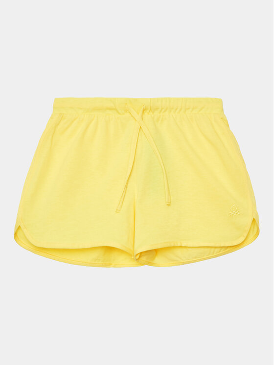 United Colors Of Benetton Športové kraťasy 3I1XC901F Žltá Regular Fit