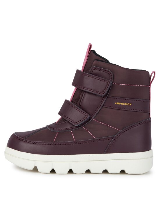 Geox Geox Μπότες Χιονιού J Willaboom Girl B A J36HWD 0FU54 C8017 S Μωβ