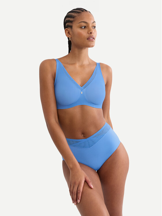 Triumph Triumph Biustonosz bezfiszbinowy True Shape Sensation 10218244 Niebieski