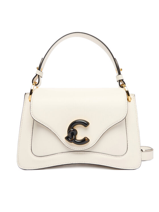 Coccinelle Coccinelle Дамска чанта U4G Coccinelle C-Me Calf&Marb E1 U4G 18 02 01 Бял