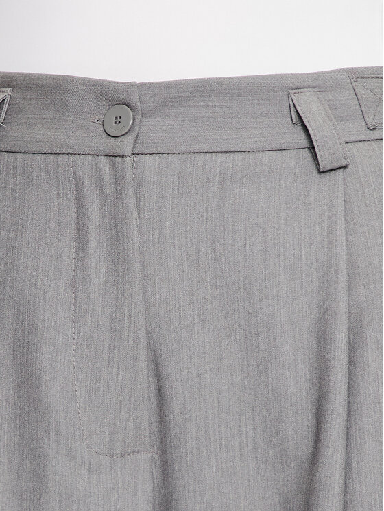 Imperial Imperial Spodnie palazzo P5B8IIC Szary Wide Leg