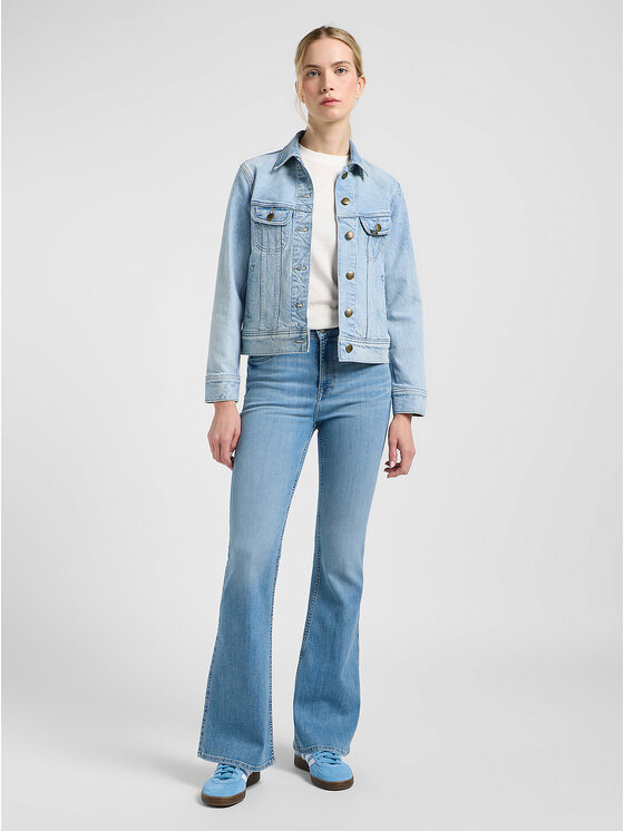 Lee Lee Jeansy BREESE Niebieski Regular Fit