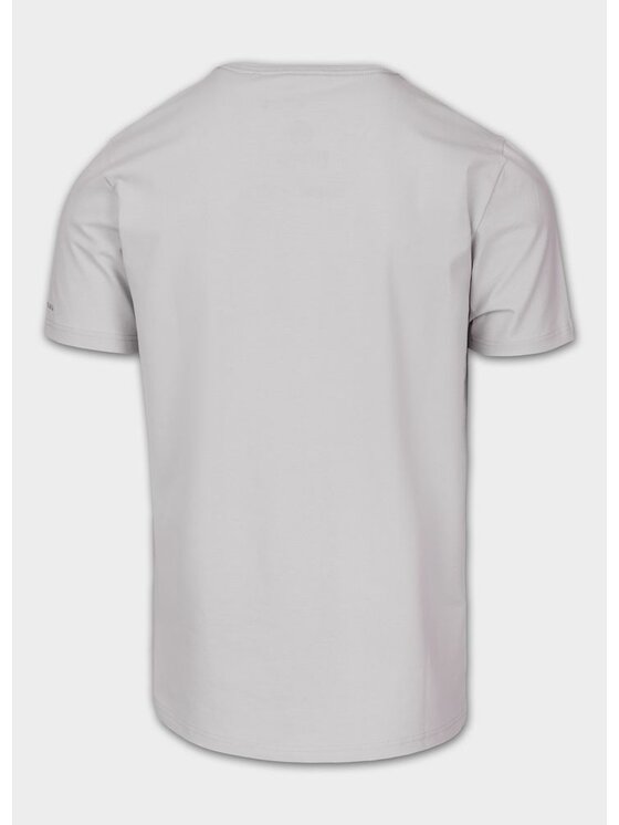 PITBULL PITBULL T-Shirt MINIMAL Biały Regular Fit
