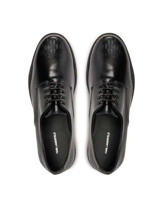 KARL LAGERFELD KARL LAGERFELD Félcipő KL11423A Fekete