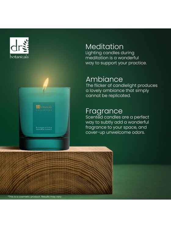 Dr Botanicals Dr Botanicals Świeca Świeca inspirowana Gingerlily DB Biały