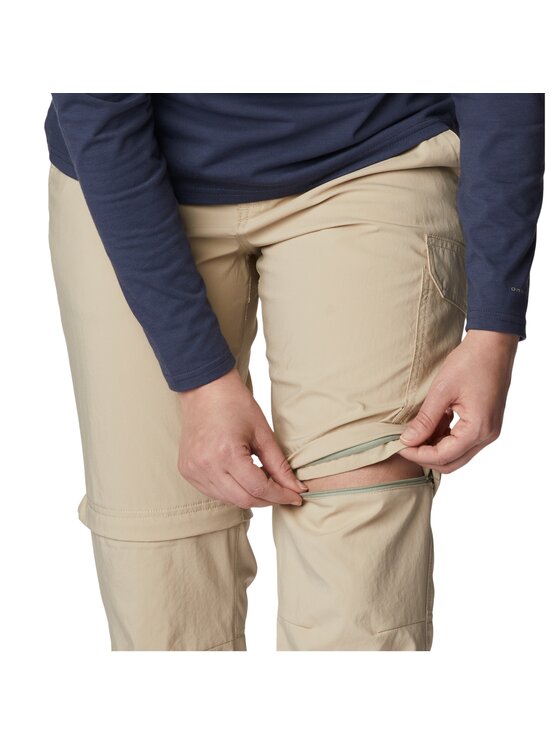 Columbia Columbia Pantaloni da tuta Columbia Silver Ridge Utility Convertible Pant Beige Regular Fit