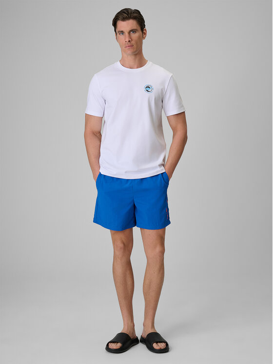 4F 4F Szorty kąpielowe FOB SUMMER Niebieski Regular Fit