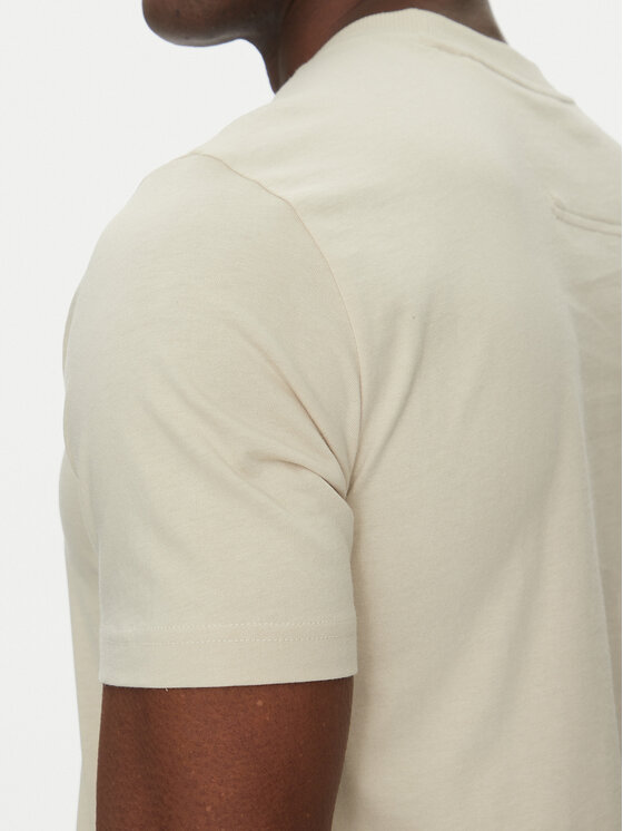 BOSS BOSS Marškinėliai Logo 50538096 Smėlio Regular Fit