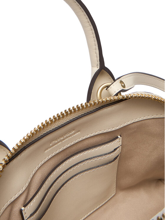 PINKO PINKO Ročna torba Bowling Bag Zip Mini AI 25-26 PLTT 105333 A0QO Écru