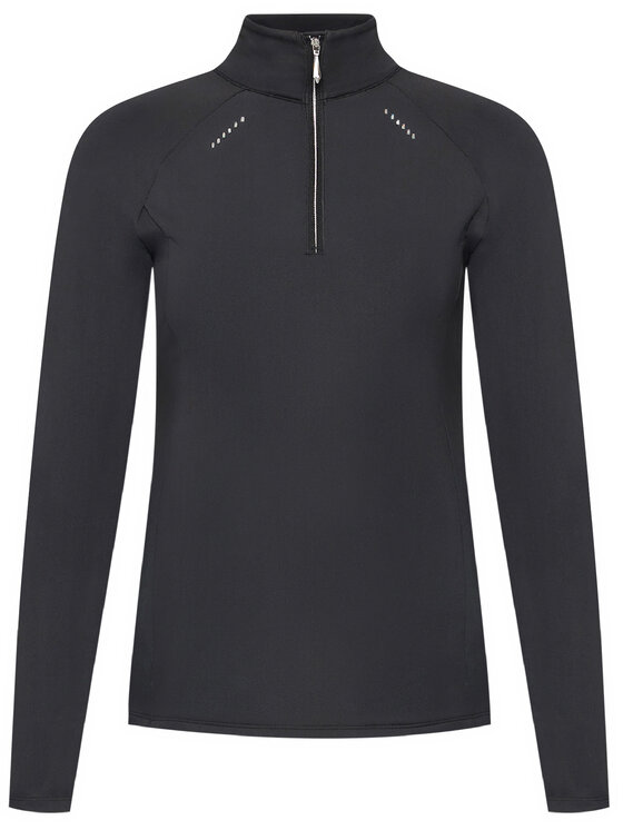 Descente Descente Технічна футболка Mary DWWQGB08 Чорний Slim Fit