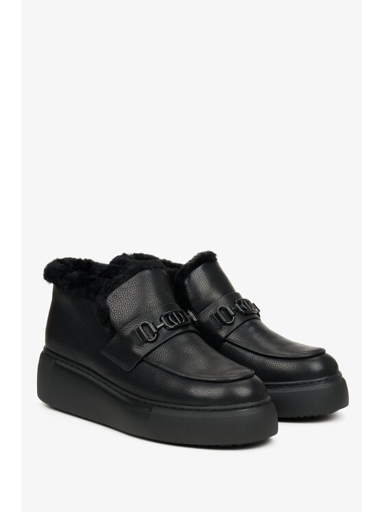 Estro Estro Polokozačky ER00112118 Černá