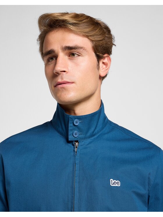 Lee Lee Kurtka przejściowa Harrington Jacket Orion Blue Niebieski Regular Fit