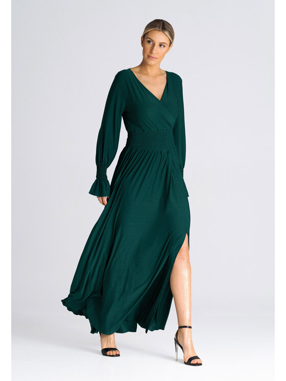 FIGL FIGLFIGL Vestito SUKIENKA M940 Verde Regular Fit