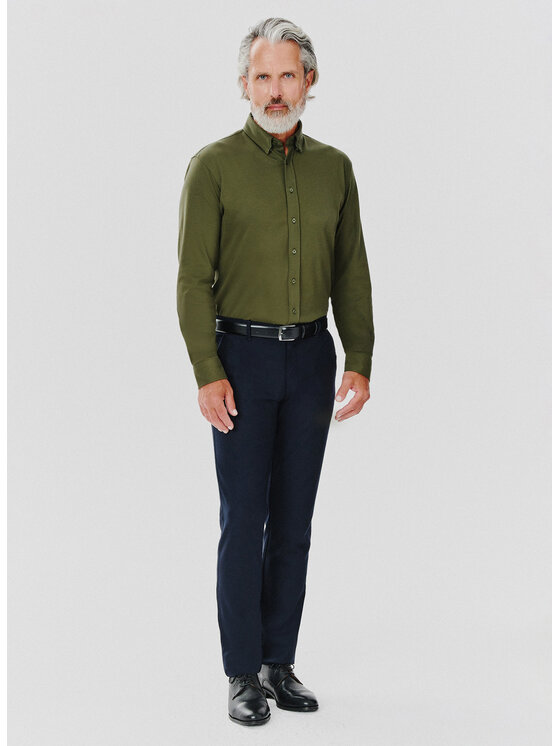 Pako Lorente Pako Lorente Koszula P24WF-1X-031 Zielony Slim Fit